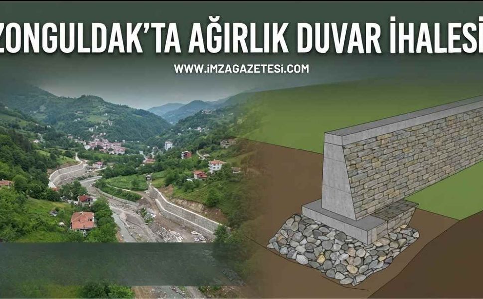 Zonguldak’ta Ağırlık Duvar İhalesi!