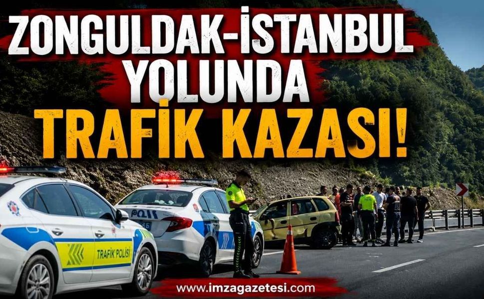 Zonguldak-İstanbul Yolunda Trafik Kazası!