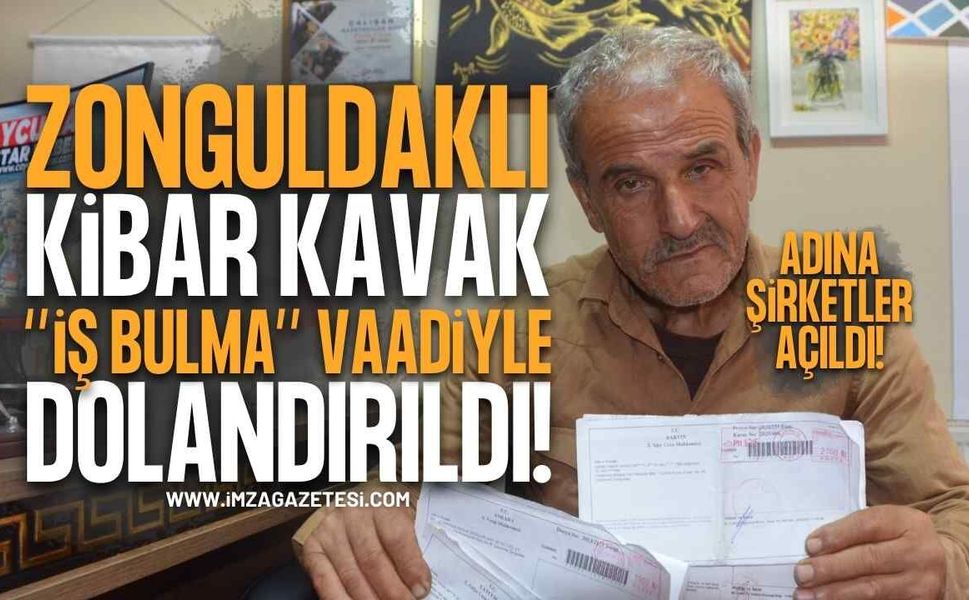 Çaycuma'da Akılalmaz Dolandırıcılık: İş Bulma Vaadiyle Kibar Kavak'ı Dolandırdılar
