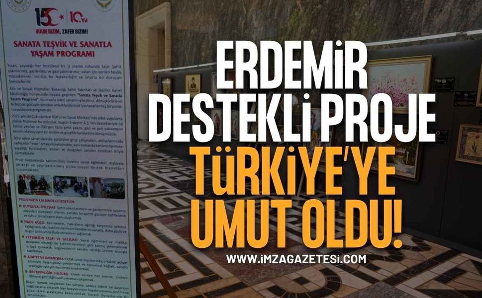 Erdemir Destekli Proje Türkiye'ye Umut Oldu!