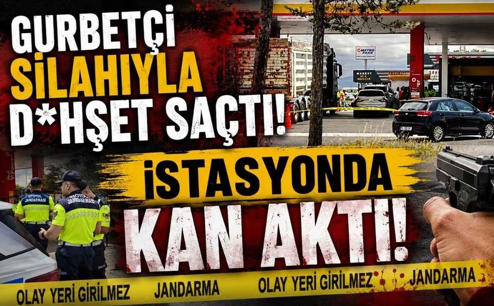 Gurbetçi Silahıyla D*hşet Saçtı! İstasyonda Kan Aktı!