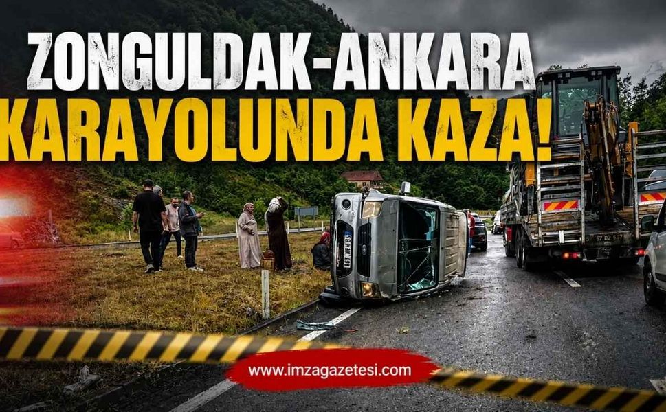 Zonguldak-Ankara Karayolunda Kaza!