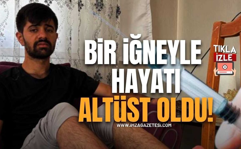 Hastanede Akıl Almaz Olay! Bir İğneyle Hayatı Altüst Oldu!