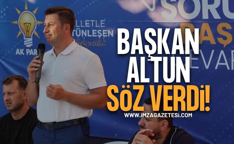Vatandaş sordu Başkan söz verdi! Yıkılan lisenin yerine sosyal tesisler!