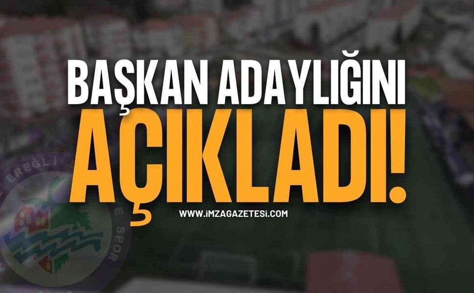 Kdz. Ereğli Belediyespor'da Flaş Adaylık: Kaan Kocaman "35 Milyon TL Bütçe İle Takımı Ligde Tutarım" Dedi!