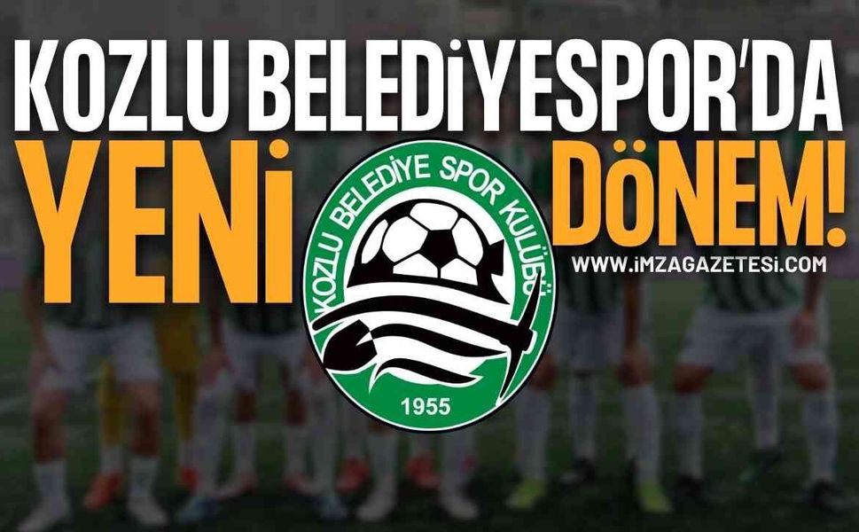 Kozlu Belediyespor'da Yeni Dönem: Altuğ Dökmeci Güven Tazeledi!