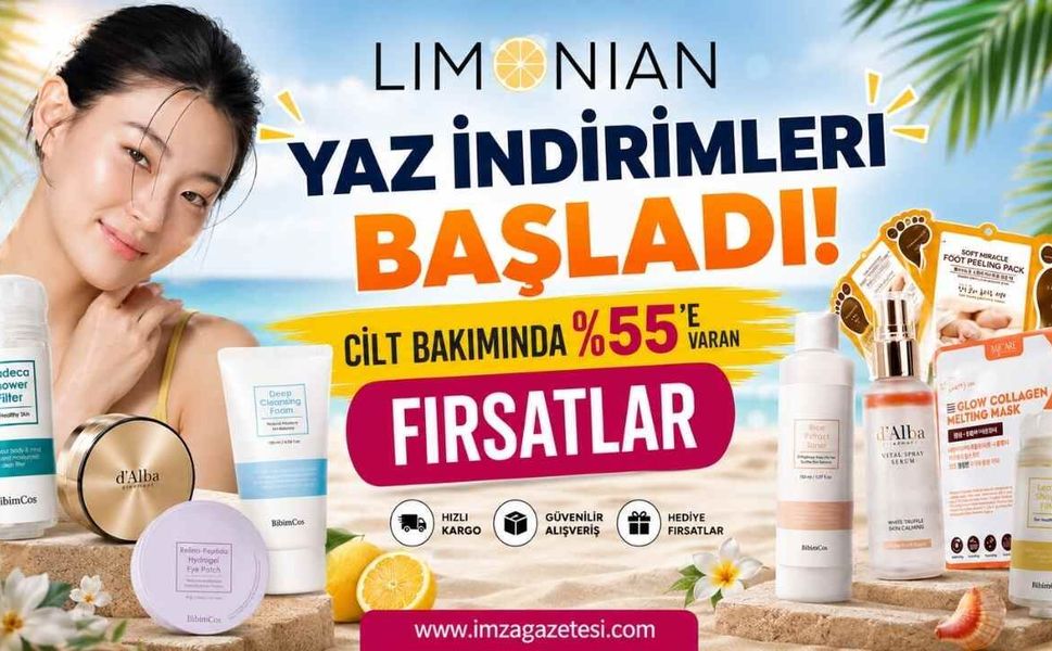Limonian’da Yaz İndirimleri Başladı: Cilt Bakımında %55’e Varan Fırsatlar