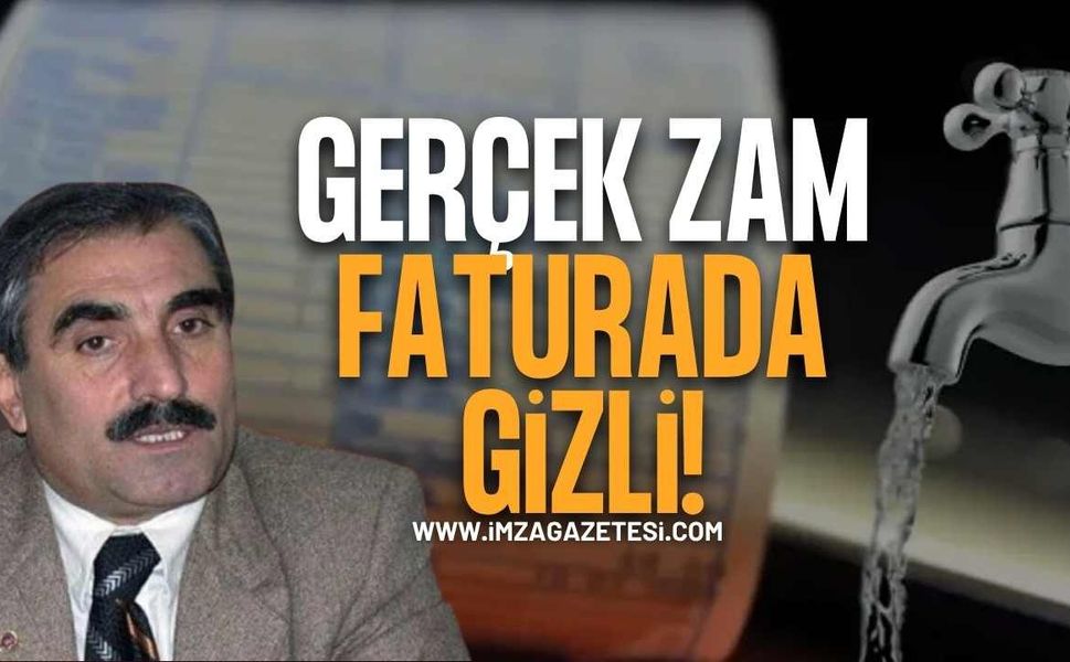 Secaattin Gonca’dan Su Zammı Analizi!