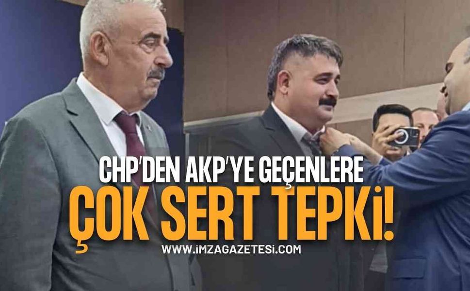 Siyasette Emanet Ve Etik Tartışması: Kozlu CHP'den Ak Parti’ye Geçen Kenan Karaveli’ye Sert Tepki