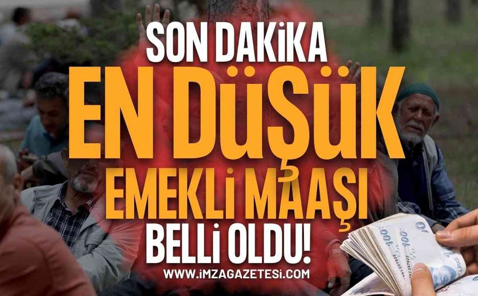 SON DAKİKA: En Düşük Emekli Maaşı Belli Oldu! TBMM Komisyonu'ndan Onay Çıktı