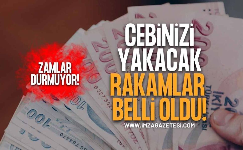 Zamlar Durmuyor! Vatandaşın Kullandığı Hizmetlerde Fiyatlar Yükseldi!