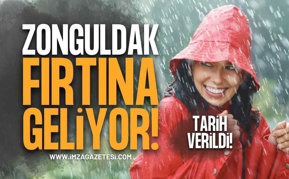 Zonguldak Fırtına Geliyor: Meteoroloji Tarih Verdi