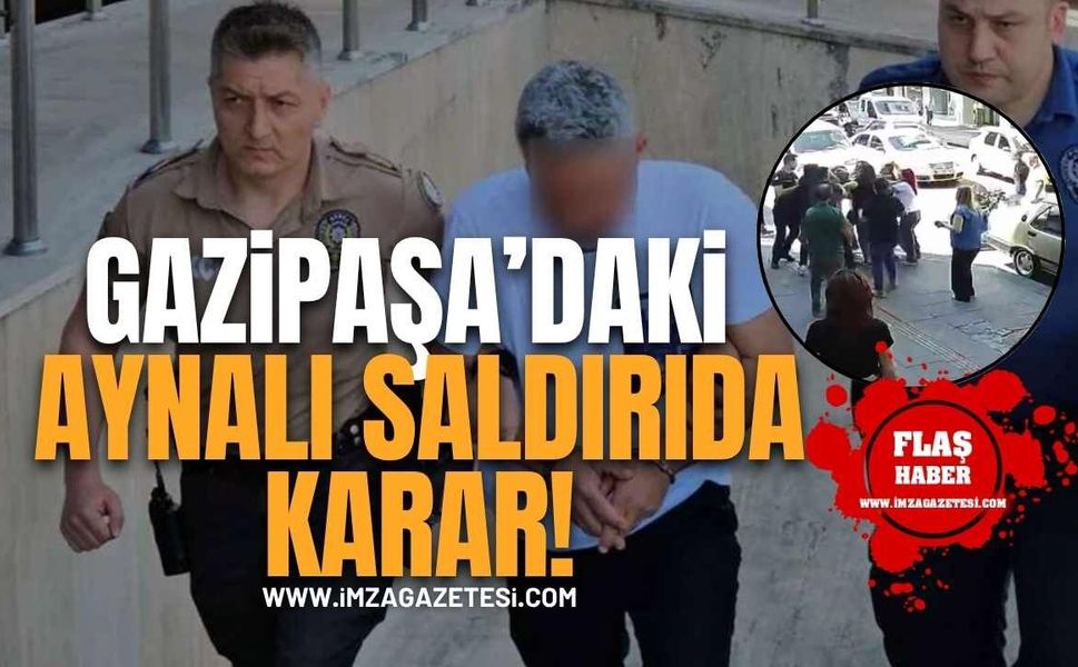 Gazipaşa'daki Trafik Tartışması D*hşete Dönüşmüştü! Sürücü Hakkında Karar!