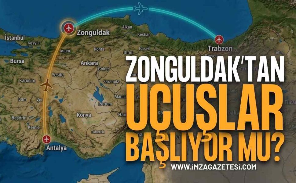 Zonguldak Havalimanı'nda İç Hat Heyecanı: Antalya ve Trabzon Uçuşları Başlıyor Mu?