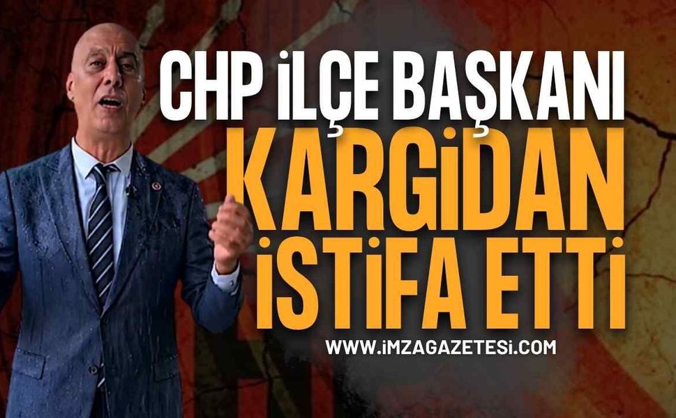 Zonguldak Kilimli İlçe Başkanı Erdinç Kargidan İstifa Etti