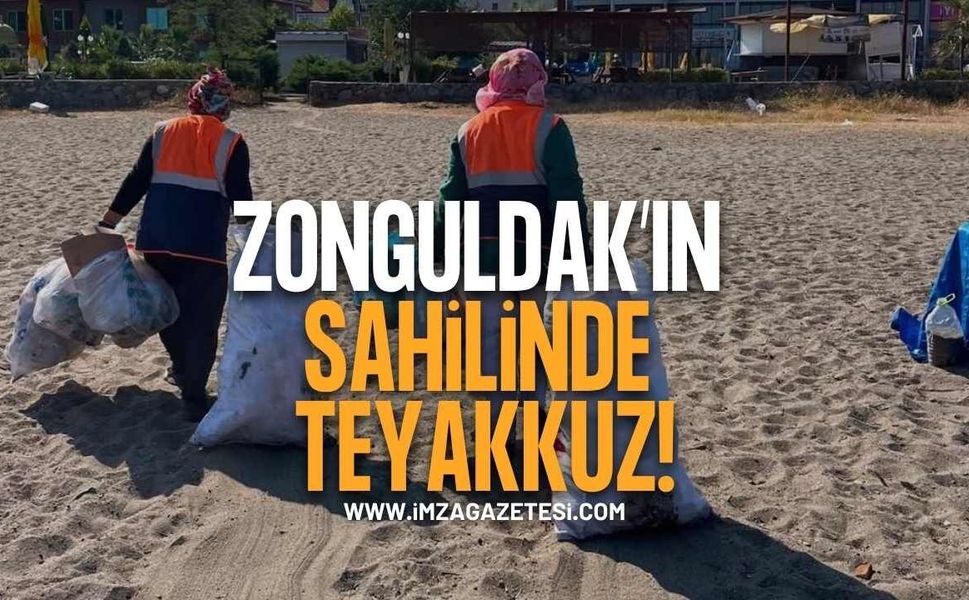 Zonguldak’ın Sahilinde Teyakkuz!