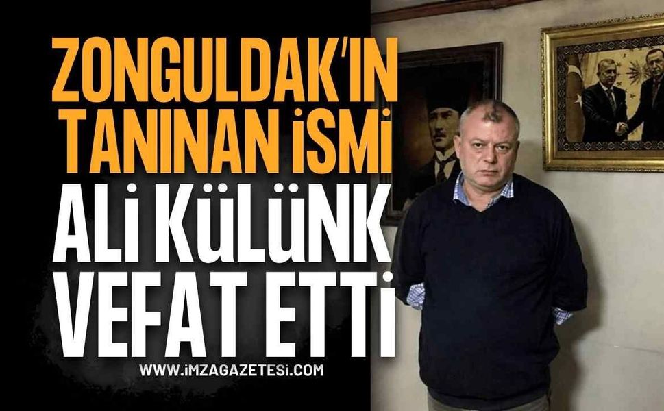 Zonguldak'ın Acı Kaybı: Ali Külünk Hayatını Kaybetti!
