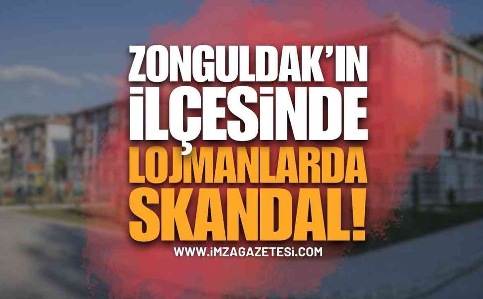 Zonguldak'ın İlçesinde Lojmanlarda Skandal: Devletin Malına Çöktüler