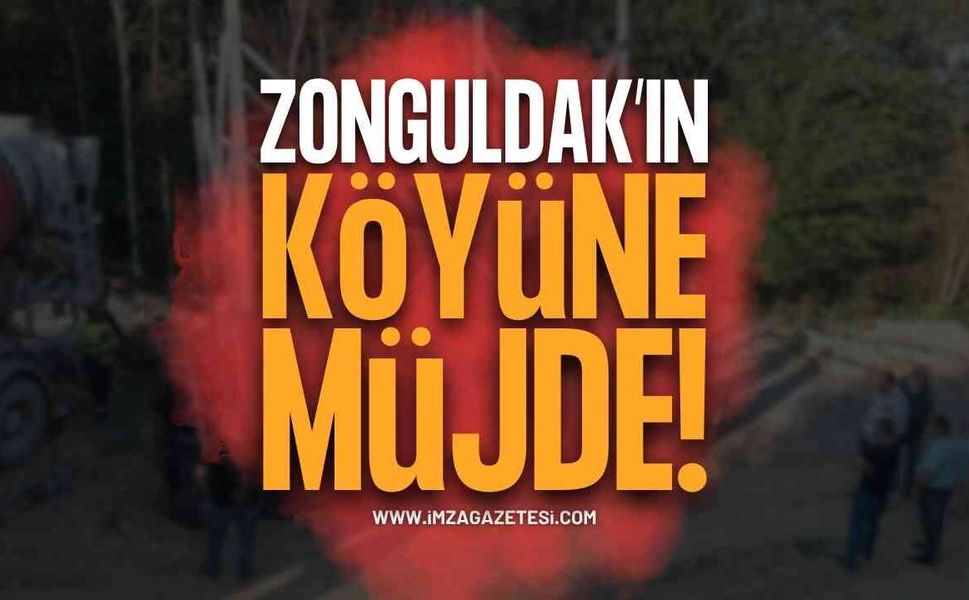 Zonguldak'ın Köyünde Müjde: Büyük Sorun Ortadan Kalkıyor!