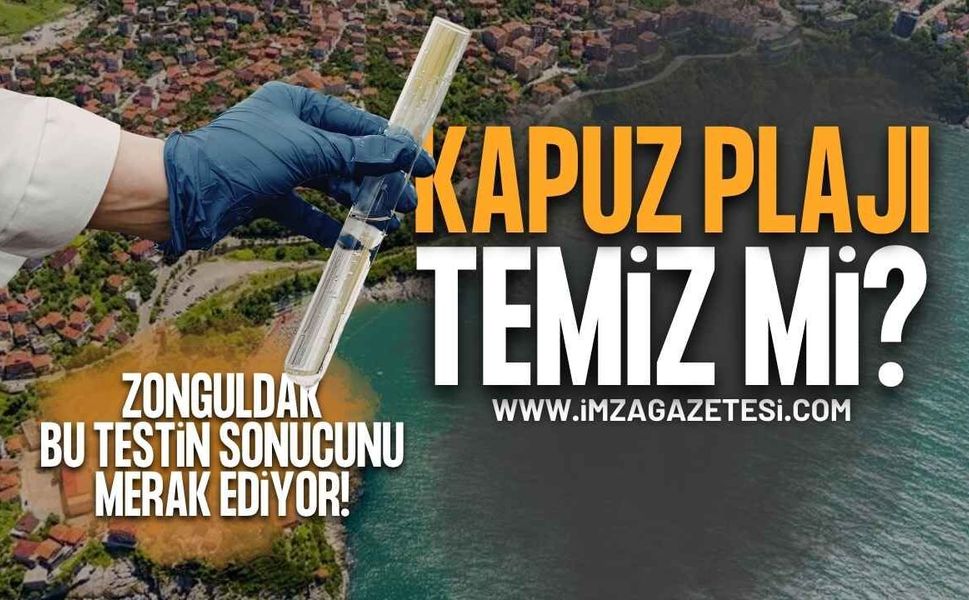 Zonguldaklıların Merak Ettiği Soru Yanıt Buldu: Kapuz Plajı'nın Suyu Temiz Mi?