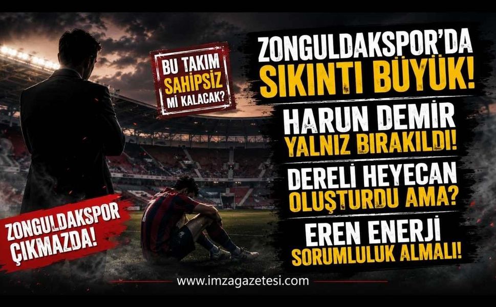Zonguldakspor'da Sıkıntı Büyük!