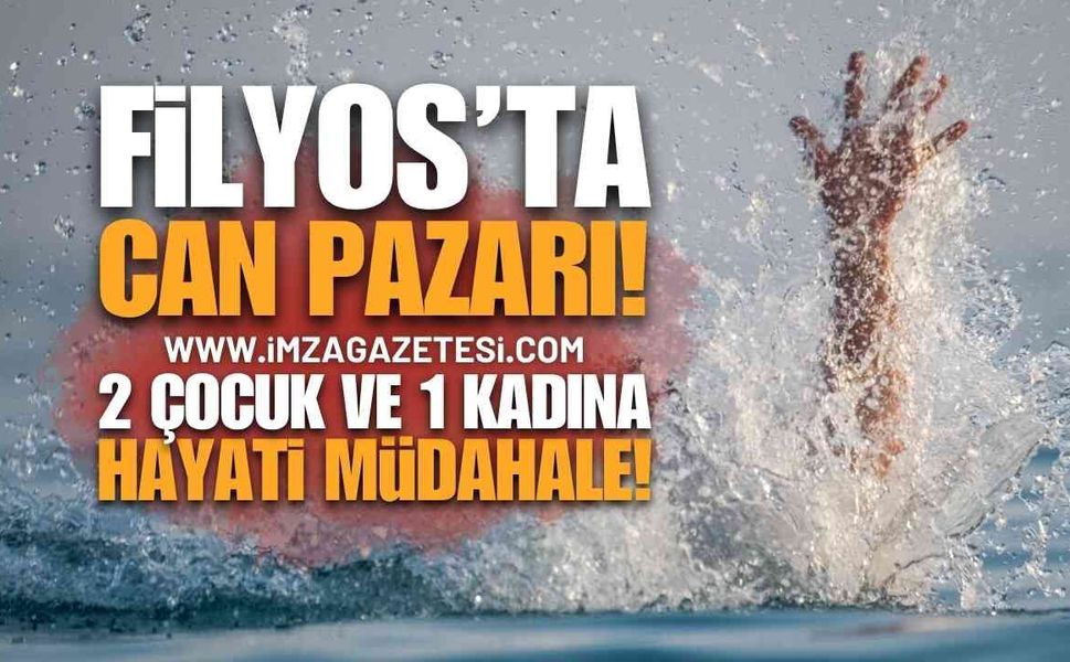 Zonguldak'ta Faciadan Dönüldü: Filyos'ta Akıntıya Kapılan Anne ve İki Çocuğu Ölümden Döndü!