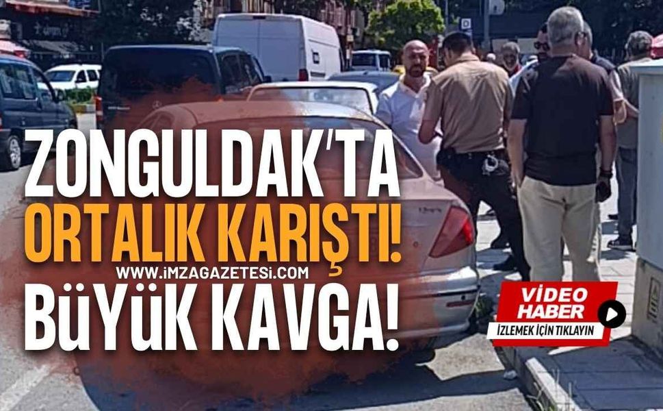 Zonguldak'ta Ortalık Karıştı: İki Grup Arasında Kavga!