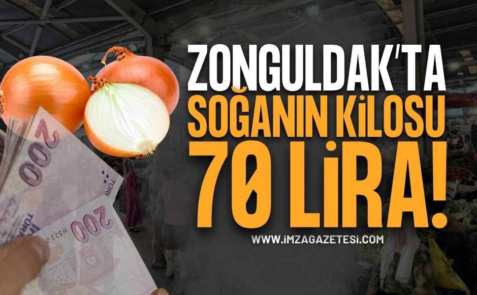 Zonguldak'ta Soğan Fiyatları Çıldırdı: Kilosu 70 TL'yi Buldu, Vatandaş "Doları Geçti" Diye İsyan Etti!