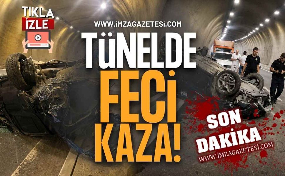 Zonguldak'ta Tünelde Feci Kaza!