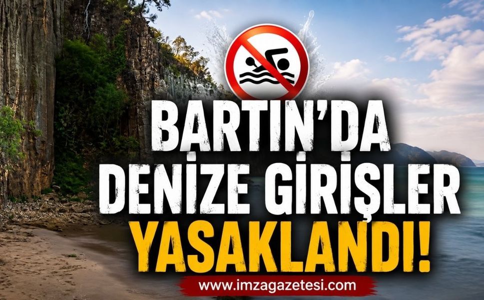 Bartın'da Denize Girişler Yasaklandı!
