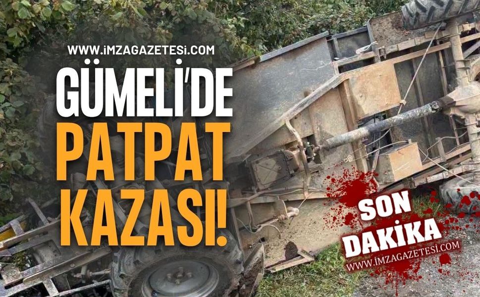 Gümeli'de Patpat Kazası!