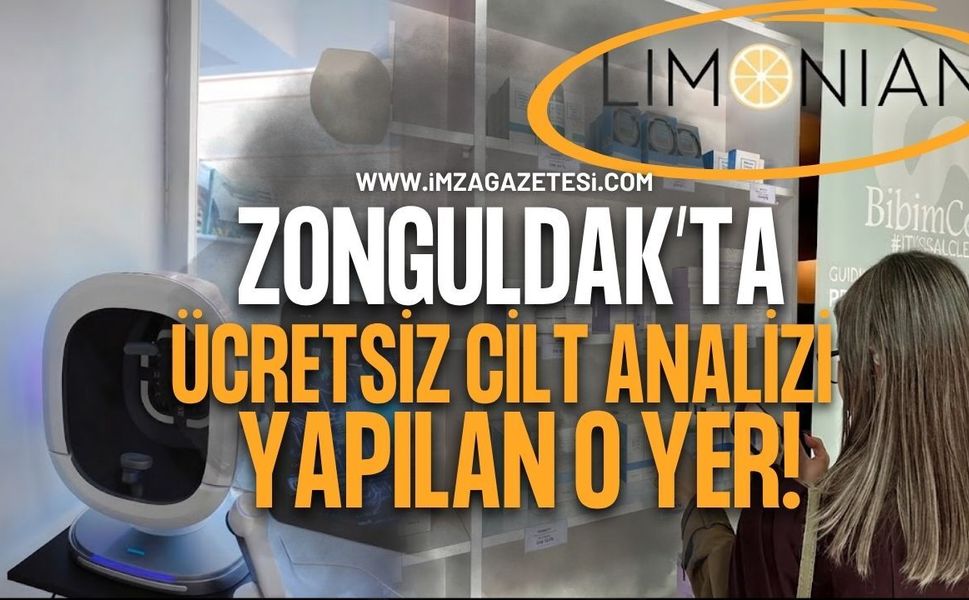 Zonguldak’ta Ücretsiz Cilt Analizi Yapılan Yer: Limonian Showroom