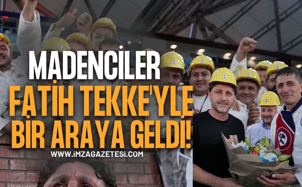 Madencilerden Trabzonspor'a ve Fatih Tekke'ye Anlamlı Ziyaret