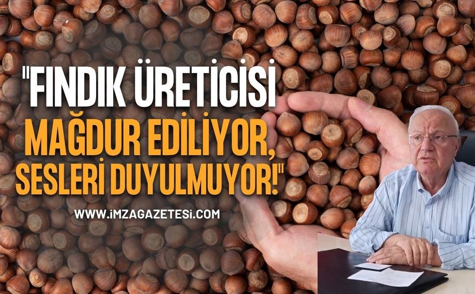 İYİ PARTİ’Lİ ERKMEN: "FINDIK ÜRETİCİSİ MAĞDUR EDİLİYOR, SESLERİ DUYULMUYOR!"