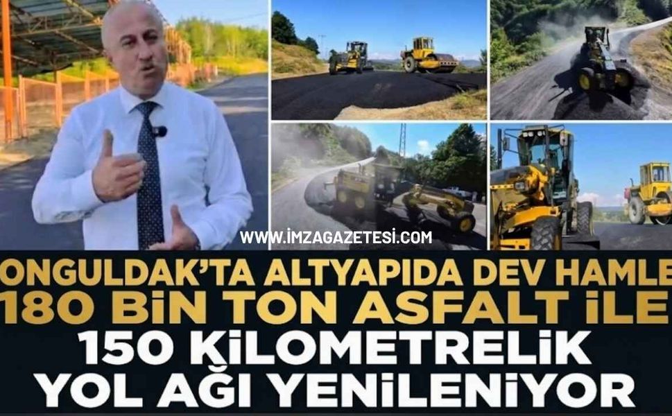 Zonguldak’ta Altyapıda Dev Hamle!