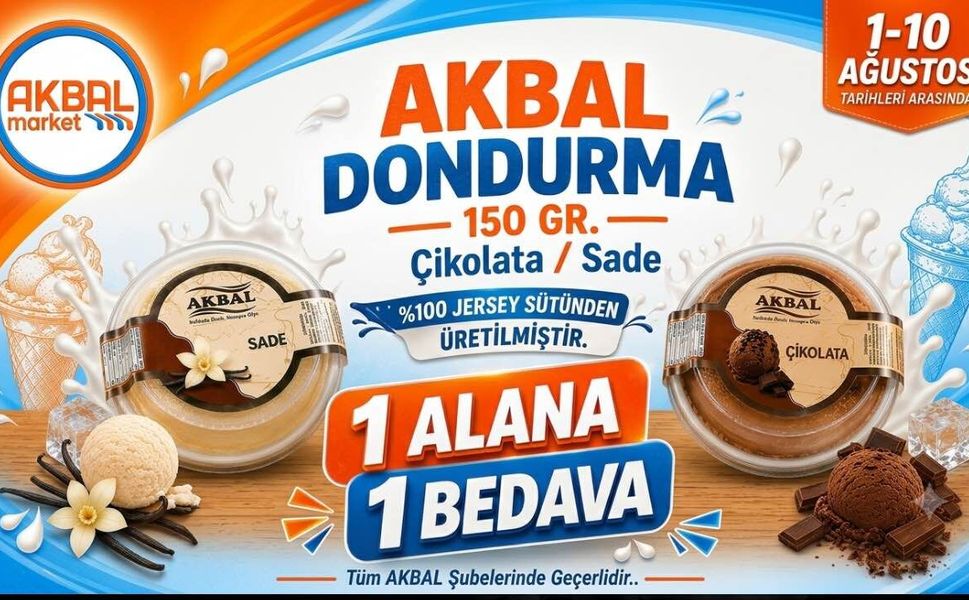 AKBAL Market’ten Serinleten Fırsat!