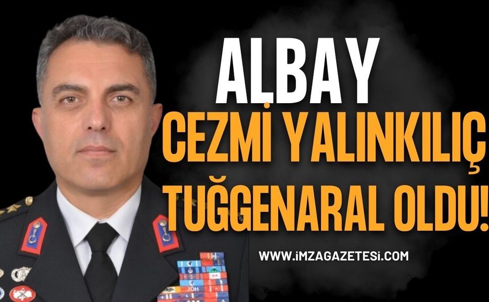 Eski Zonguldak İl Jandarma Komutanı Albay Cezmi Yalınkılıç Tuğgeneral Oldu!