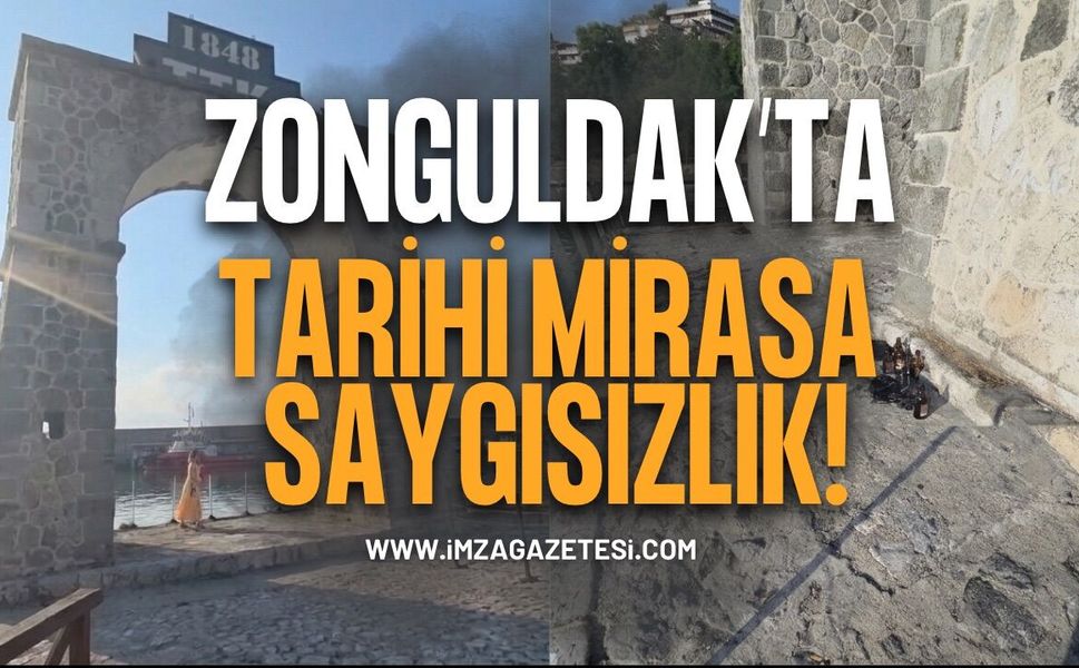 Zonguldak'ta Tarihi Mirasa Saygısızlık!