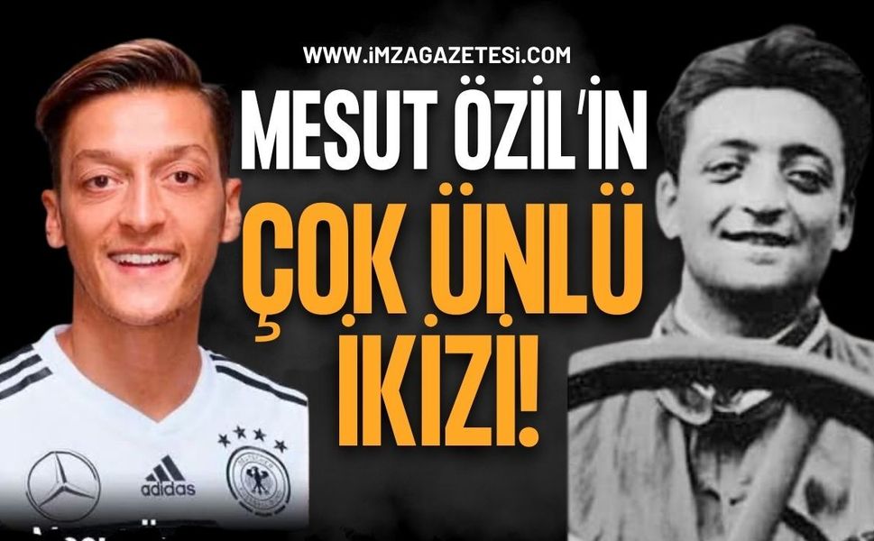 Zonguldaklı Mesut Özil’in Çok Ünlü İkizi!