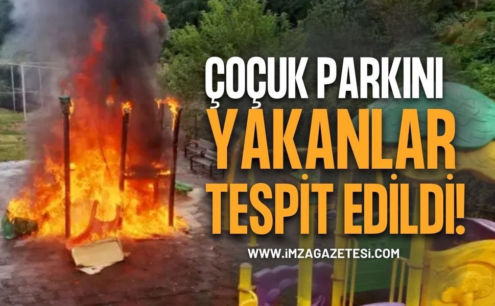 Çocukların Parkına Zarar Verenler Tespit Edildi!