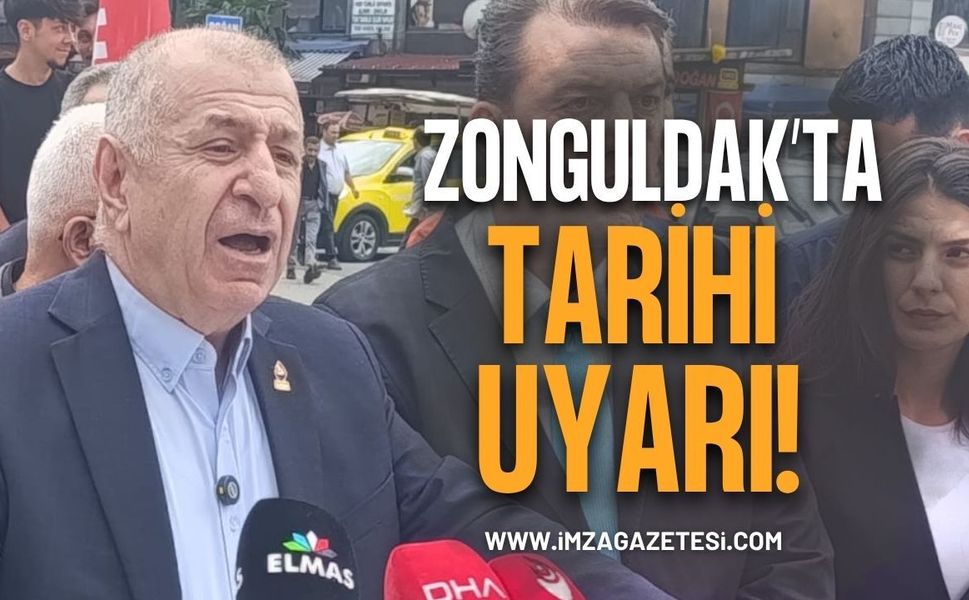 Ümit Özdağ'dan Zonguldak'ta Tarihi Uyarılar: Cumhuriyet Ağır Çekim Bir Yıkım Sürecinde