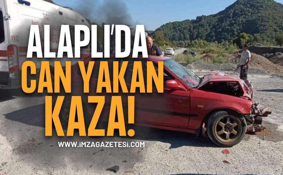 Alaplı'da Can Yakan Kaza!