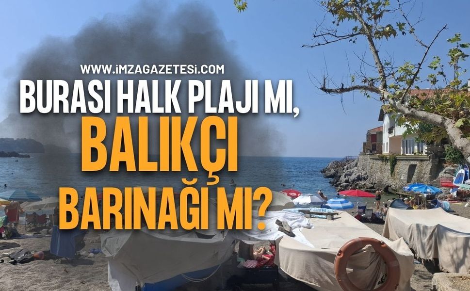 Kapuz Plajı’nda Kriz: "Burası Halk Plajı mı, Balıkçı Barınağı mı?"
