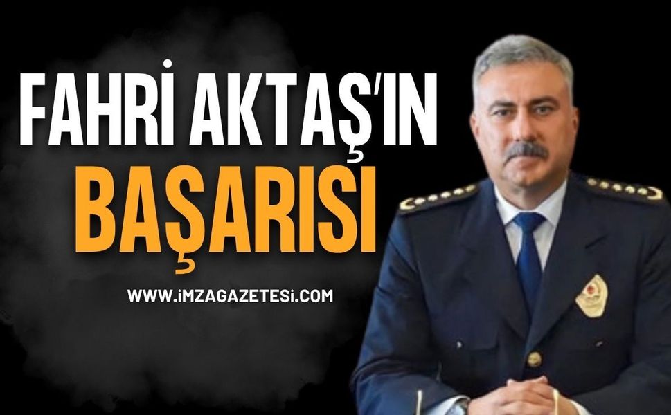 Zonguldak Eski Emniyet Müdürlerinden Mersin İl Emniyet Müdürü Fahri Aktaş’ın Başarısı