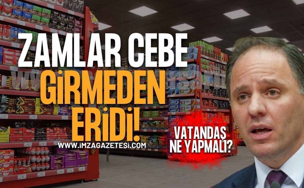 Deniz Yavuzyılmaz: Zamlar Cebe Girmeden Market Raflarında Eridi!