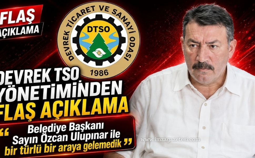 Devrek TSO Yönetiminden Flaş Açıklama: "Belediye Başkanı Sayın Özcan Ulupınar İle Bir Türlü Bir Araya Gelemedik"