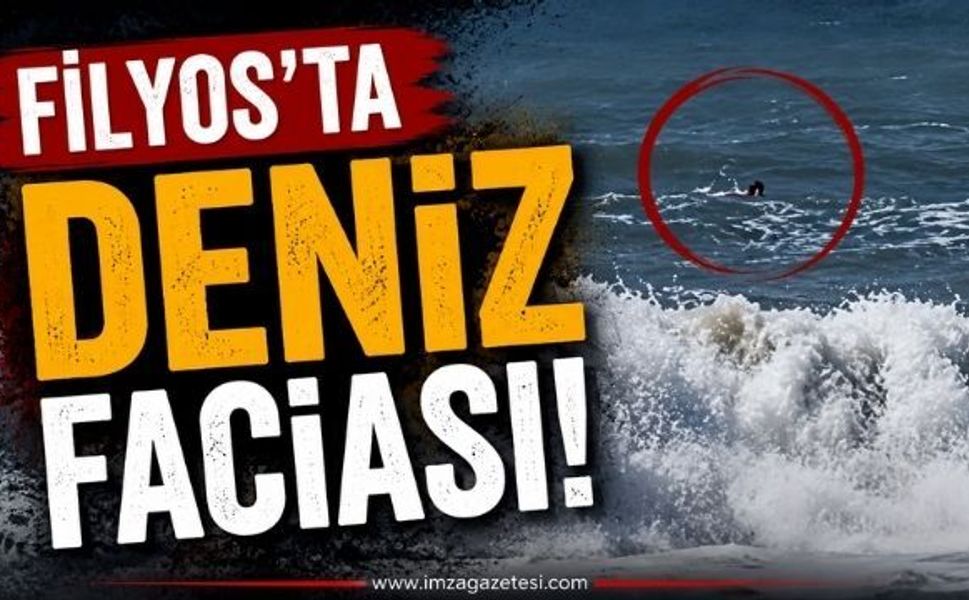 Filyos'ta Deniz Faciası! 16 Yaşındaki Genç Dalgalara Kapıldı!