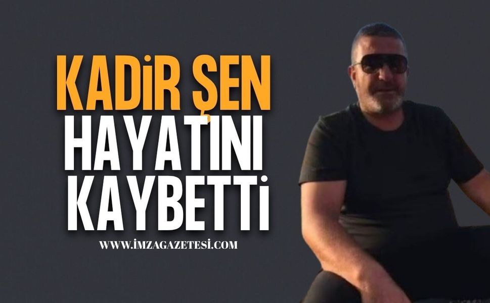 Kilimli’de Acı Kayıp! Genç İş İnsanı Kadir Şen Hayatını Kaybetti