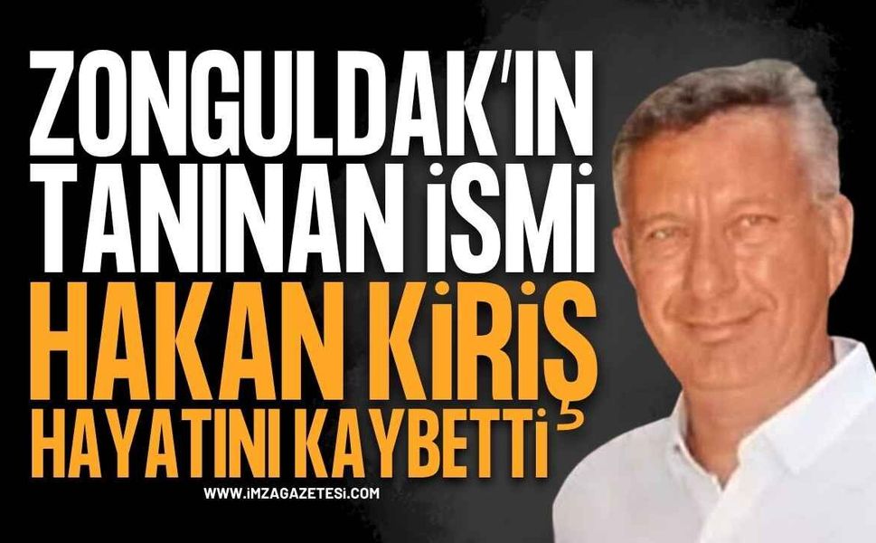 Kdz. Ereğli'nin Acı Kaybı: Tanınmış Esnaf Hakan Kiriş Hayatını Kaybetti