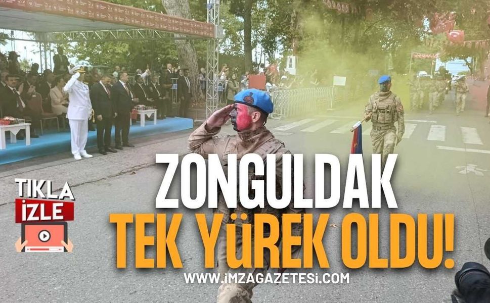 Zonguldak Zaferin 104. Yılında Tek Yürek Oldu